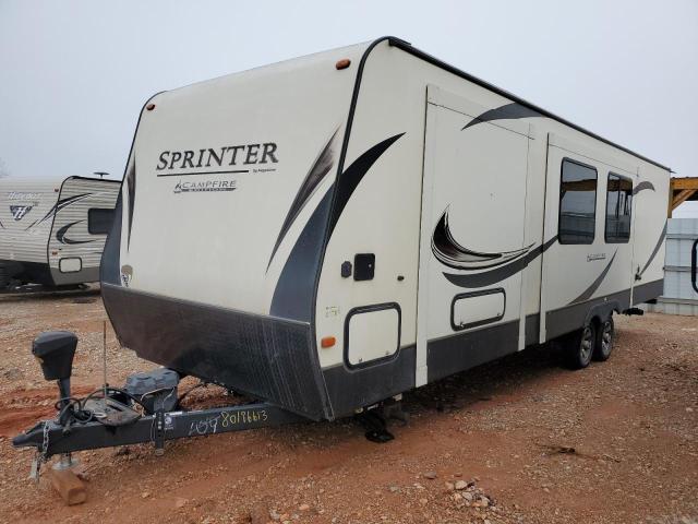 4YDT29B20J1533789 - 2018 KEYSTONE SPRINTER TWO TONE photo 2