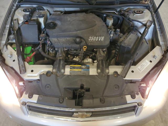 2G1WT58N281286411 - 2008 CHEVROLET IMPALA LT ვერცხლისფერი ფოტო 11