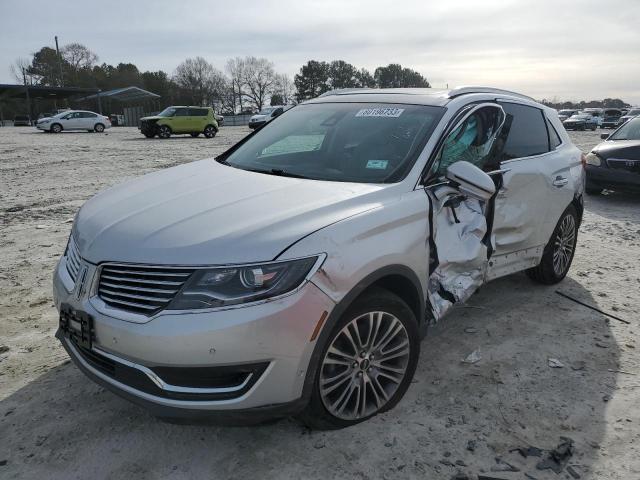2LMTJ6LP7GBL69713 - 2016 LINCOLN MKX RESERVE Արծաթագույն լուսանկար 1