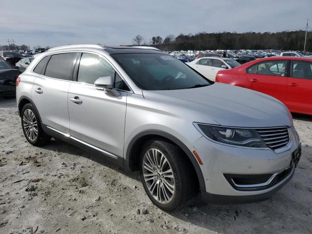 2LMTJ6LP7GBL69713 - 2016 LINCOLN MKX RESERVE Արծաթագույն լուսանկար 4