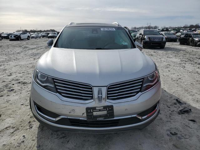 2LMTJ6LP7GBL69713 - 2016 LINCOLN MKX RESERVE Արծաթագույն լուսանկար 5