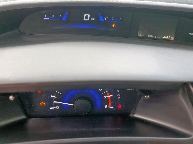 19XFB2F51DE079274 - 2013 HONDA CIVIC LX BLUE photo 9