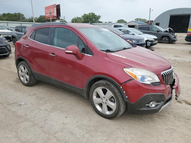 KL4CJBSB2FB186054 - 2015 BUICK ENCORE CONVENIENCE Czerwony zdjęcie 4