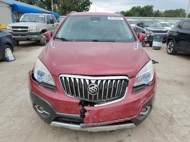 KL4CJBSB2FB186054 - 2015 BUICK ENCORE CONVENIENCE Czerwony zdjęcie 5