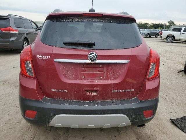KL4CJBSB2FB186054 - 2015 BUICK ENCORE CONVENIENCE Czerwony zdjęcie 6
