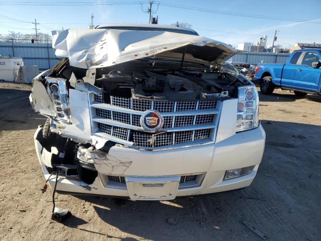 1GYS4DEF9ER160215 - 2014 CADILLAC ESCALADE PLATINUM WHITE photo 5