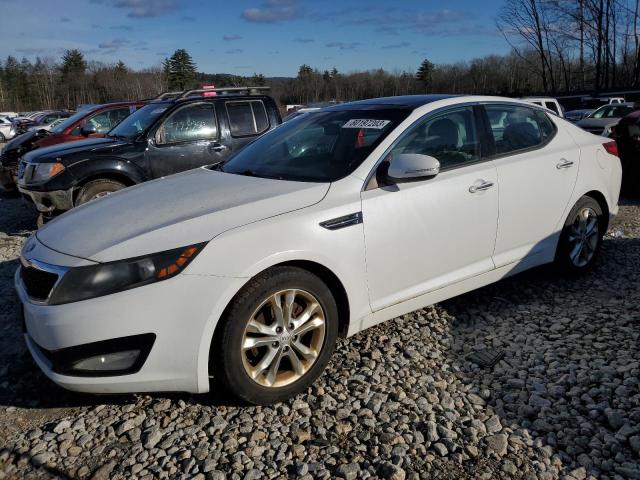 5XXGN4A75DG236912 - 2013 KIA OPTIMA EX WHITE photo 1