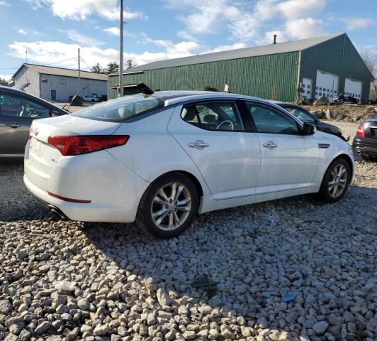 5XXGN4A75DG236912 - 2013 KIA OPTIMA EX WHITE photo 3