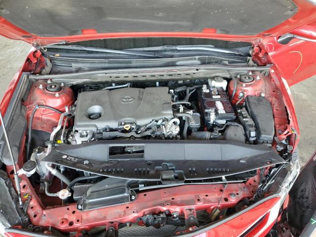 4T1G11AKXNU035500 - 2022 TOYOTA CAMRY SE RED photo 11