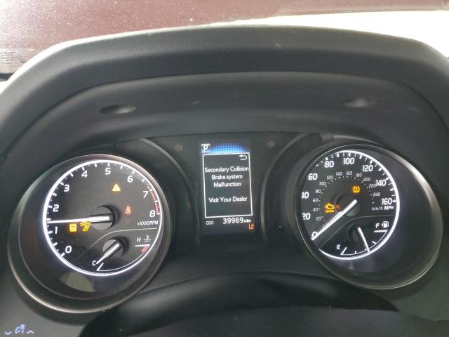 4T1G11AKXNU035500 - 2022 TOYOTA CAMRY SE RED photo 9