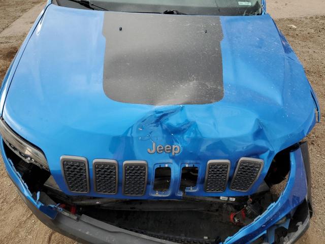 1C4PJMBX2LD532506 - 2020 JEEP CHEROKEE TRAILHAWK BLUE photo 12