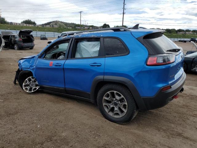 1C4PJMBX2LD532506 - 2020 JEEP CHEROKEE TRAILHAWK BLUE photo 2