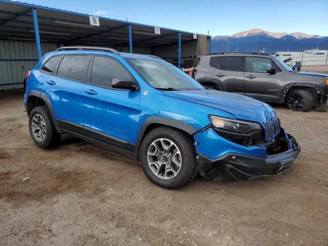1C4PJMBX2LD532506 - 2020 JEEP CHEROKEE TRAILHAWK BLUE photo 4