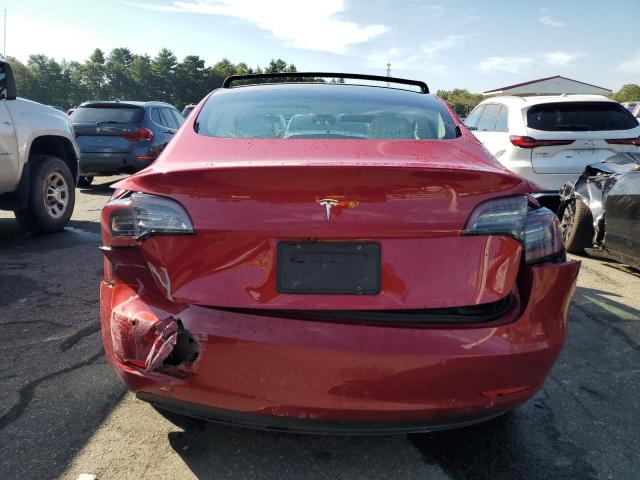 5YJ3E1EA3LF662635 - 2020 TESLA MODEL 3 Qırmızı foto 6