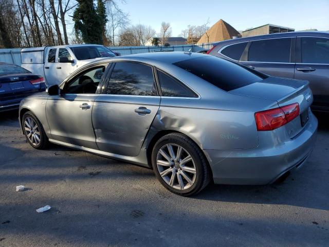 WAUHGAFC8CN111275 - 2012 AUDI A6 PRESTIGE GRAY photo 2