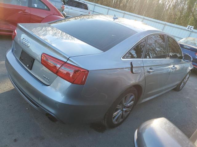 WAUHGAFC8CN111275 - 2012 AUDI A6 PRESTIGE GRAY photo 3