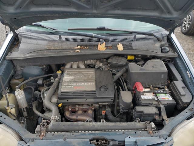 4T3ZF13C71U330670 - 2001 TOYOTA SIENNA LE BLUE photo 12