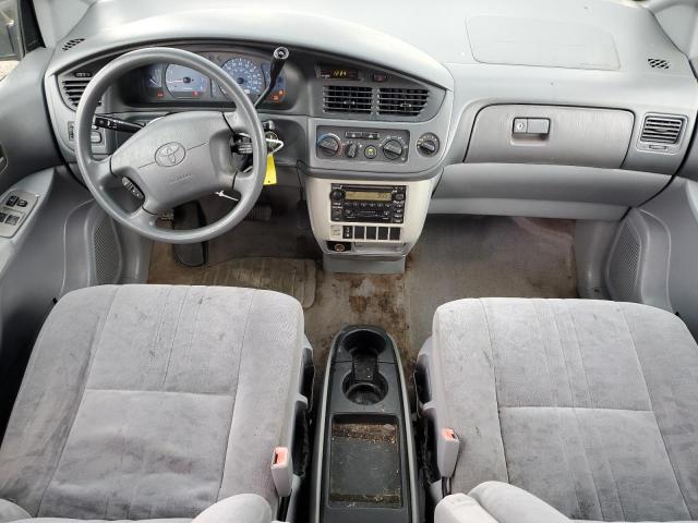 4T3ZF13C71U330670 - 2001 TOYOTA SIENNA LE BLUE photo 8