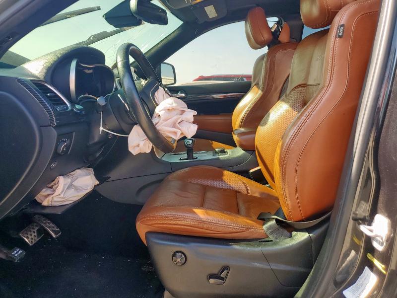 1C4RJFDJ8EC325415 - 2014 JEEP GRAND CHER SRT-8 CHARCOAL photo 7