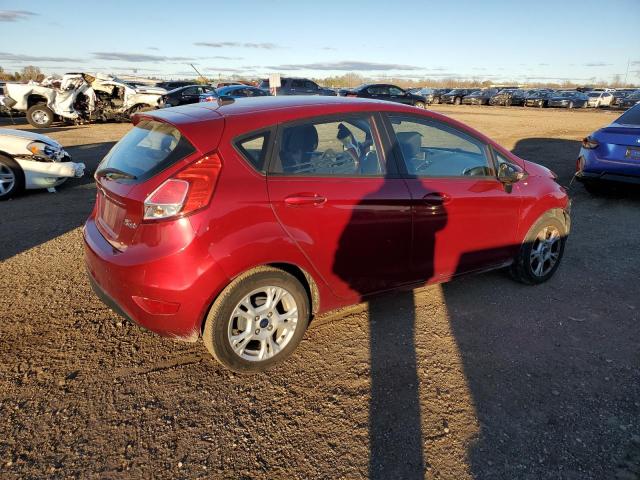 3FADP4EJ6FM178707 - 2015 FORD FIESTA SE RED photo 3