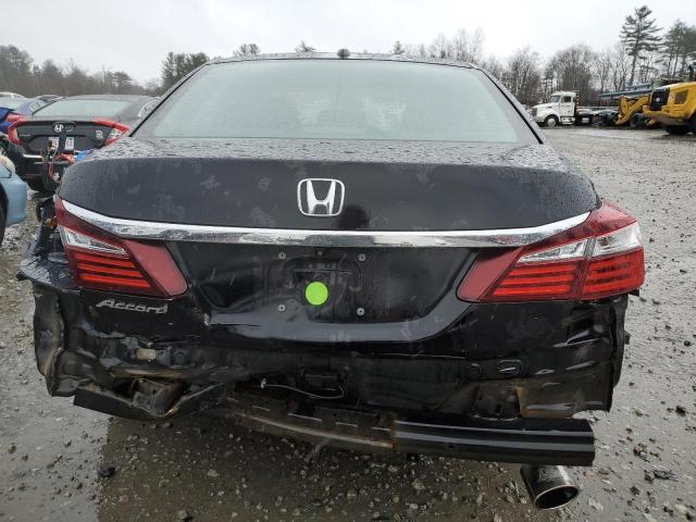 1HGCR2F84GA050949 - 2016 HONDA ACCORD EXL BLACK photo 6