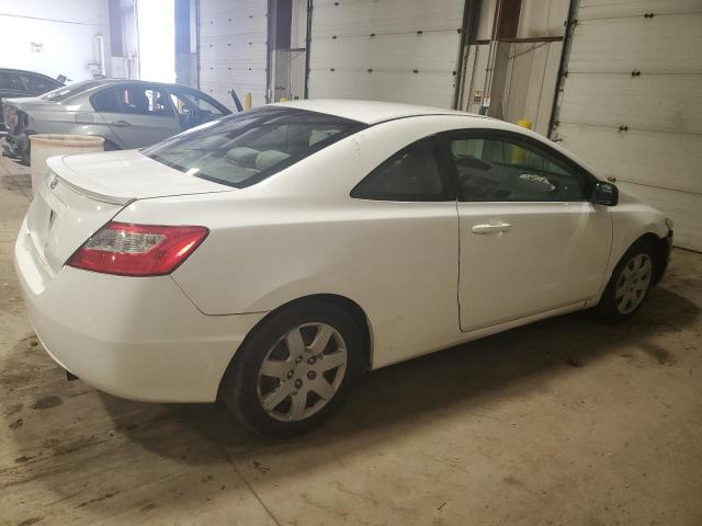 2HGFG1B66BH508549 - 2011 HONDA CIVIC LX WHITE photo 3