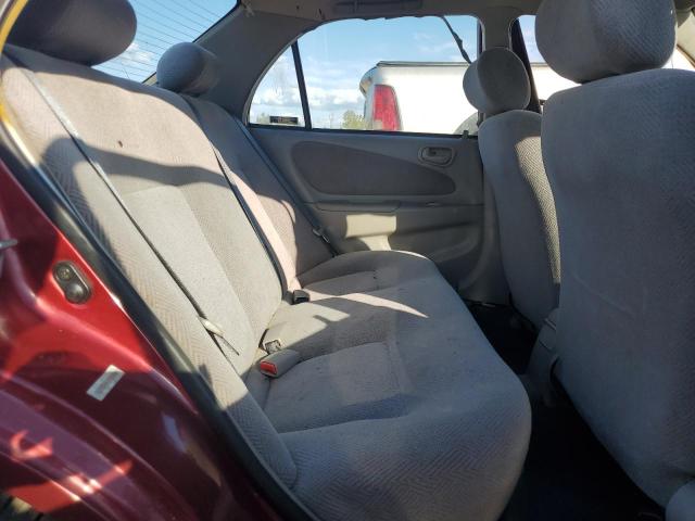 1Y1SK5483YZ404526 - 2000 CHEVROLET GEO PRIZM BASE RED photo 10