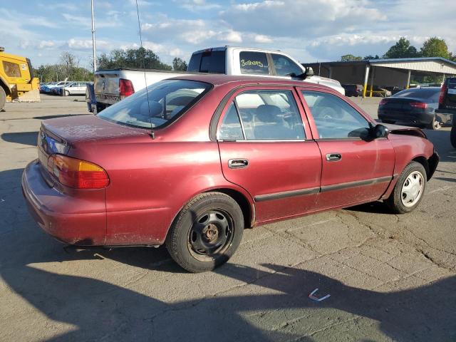1Y1SK5483YZ404526 - 2000 CHEVROLET GEO PRIZM BASE RED photo 3