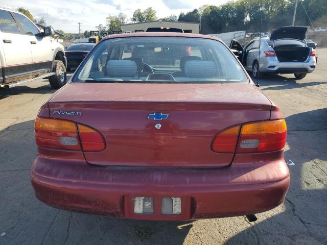 1Y1SK5483YZ404526 - 2000 CHEVROLET GEO PRIZM BASE RED photo 6