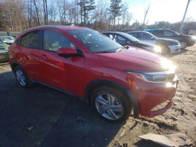 3CZRU6H54KM729868 - 2019 HONDA HR-V EX RED photo 4