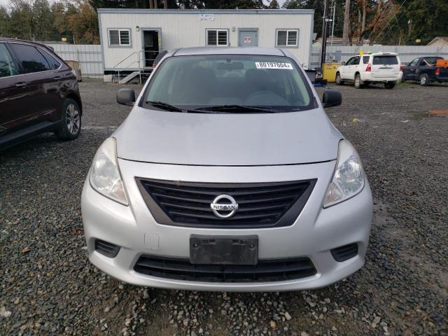 3N1CN7AP2EL808107 - 2014 NISSAN VERSA S SILVER photo 5