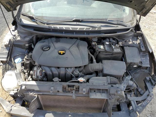 KNAFX4A88G5581419 - 2016 KIA FORTE EX BLACK photo 11