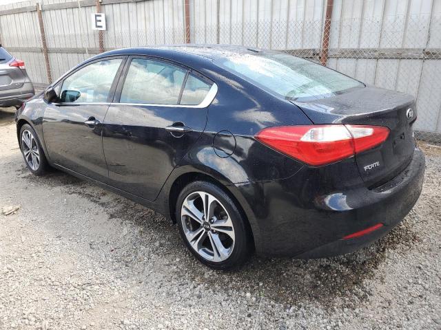 KNAFX4A88G5581419 - 2016 KIA FORTE EX BLACK photo 2