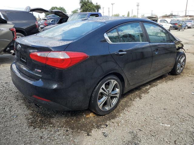 KNAFX4A88G5581419 - 2016 KIA FORTE EX BLACK photo 3