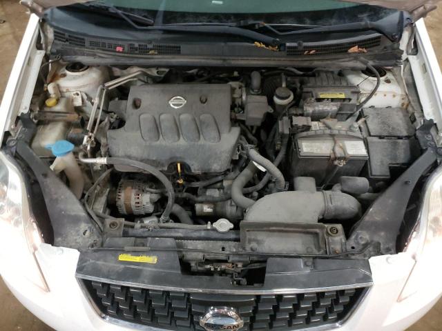 3N1AB61E38L710619 - 2008 NISSAN SENTRA 2.0 WHITE photo 11