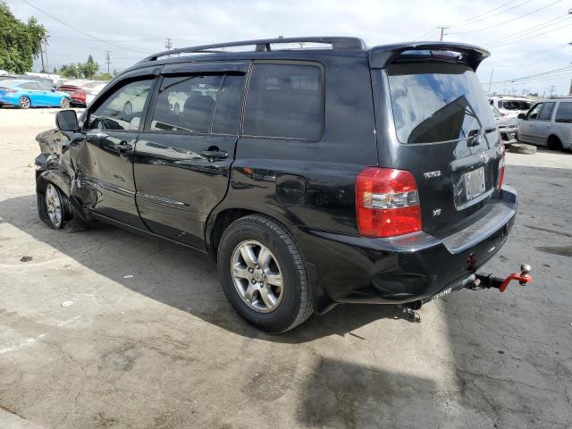 JTEDP21A840021096 - 2004 TOYOTA HIGHLANDER BASE Черный фото 2