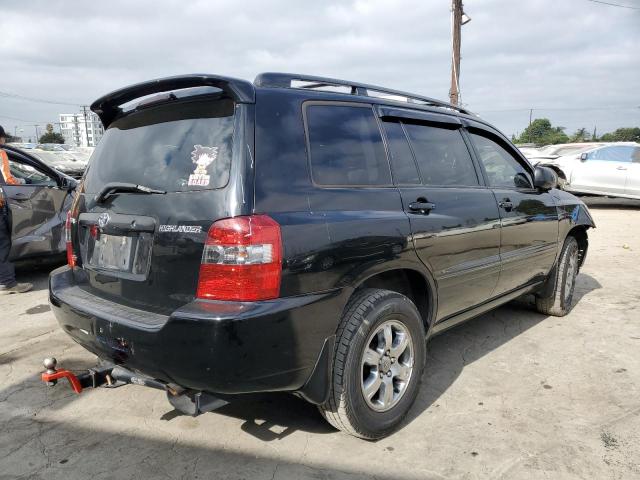 JTEDP21A840021096 - 2004 TOYOTA HIGHLANDER BASE Черный фото 3