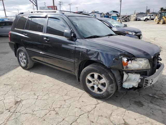 JTEDP21A840021096 - 2004 TOYOTA HIGHLANDER BASE Черный фото 4