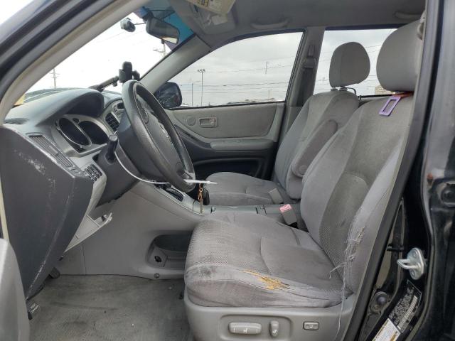 JTEDP21A840021096 - 2004 TOYOTA HIGHLANDER BASE Черный фото 7