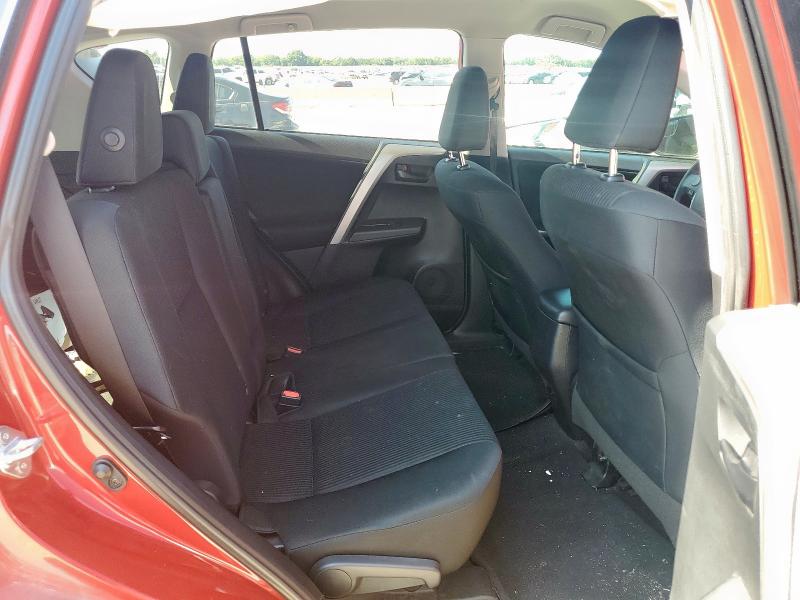 2T3ZFREV7GW263381 - 2016 TOYOTA RAV4 LE RED photo 11