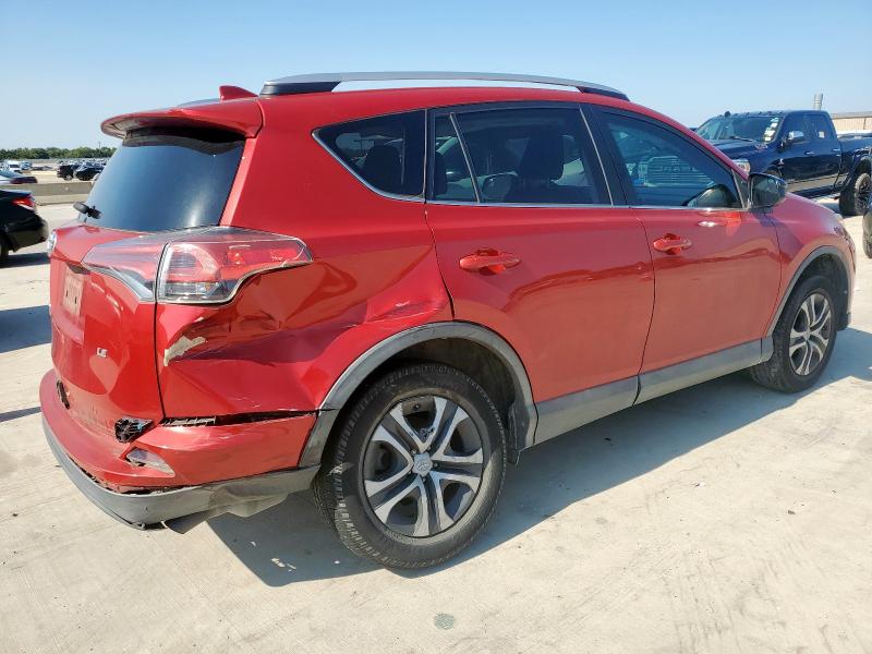2T3ZFREV7GW263381 - 2016 TOYOTA RAV4 LE RED photo 3