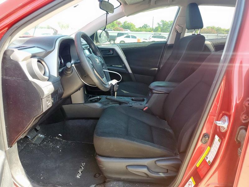 2T3ZFREV7GW263381 - 2016 TOYOTA RAV4 LE RED photo 7