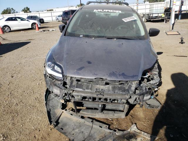 1FADP3E24EL238289 - 2014 FORD FOCUS S GRAY photo 5