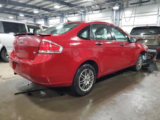 1FAHP3FN1BW166374 - 2011 FORD FOCUS SE RED photo 3