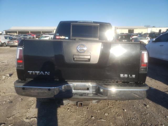 1N6BA07BX6N508630 - 2006 NISSAN TITAN XE BLACK photo 6