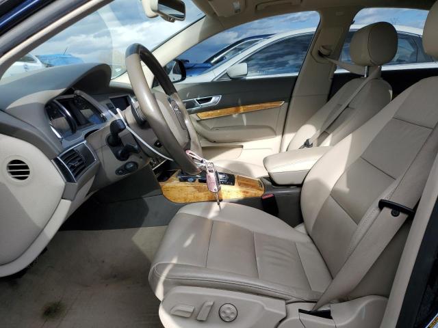 WAUKGAFB0BN013630 - 2011 AUDI A6 PRESTIGE ლურჯი ფოტო 7
