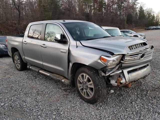 5TFAW5F11EX337288 - 2014 TOYOTA TUNDRA CREWMAX PLATINUM SILVER photo 4