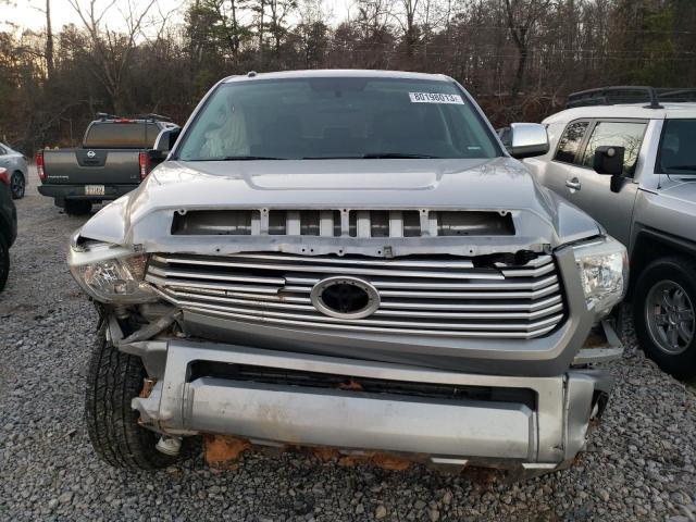 5TFAW5F11EX337288 - 2014 TOYOTA TUNDRA CREWMAX PLATINUM Silber Foto 5