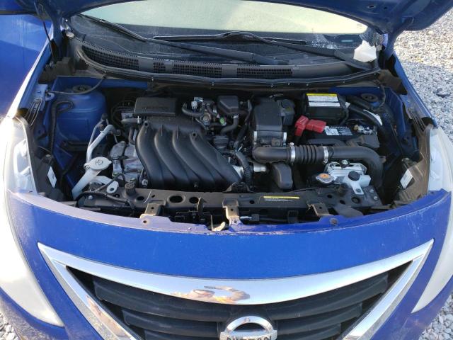 3N1CN7AP6HL888130 - 2017 NISSAN VERSA S BLUE photo 11