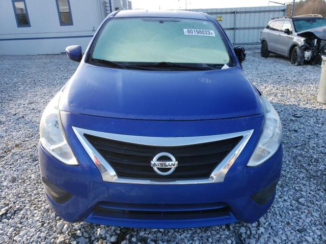 3N1CN7AP6HL888130 - 2017 NISSAN VERSA S BLUE photo 5